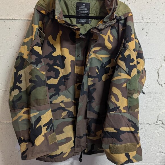 ROTHCO Men’s M 2ND GENERATION ECWCS PARKA CAMO EXTREME COLD WEATHER COAT M - Picture 3 of 5